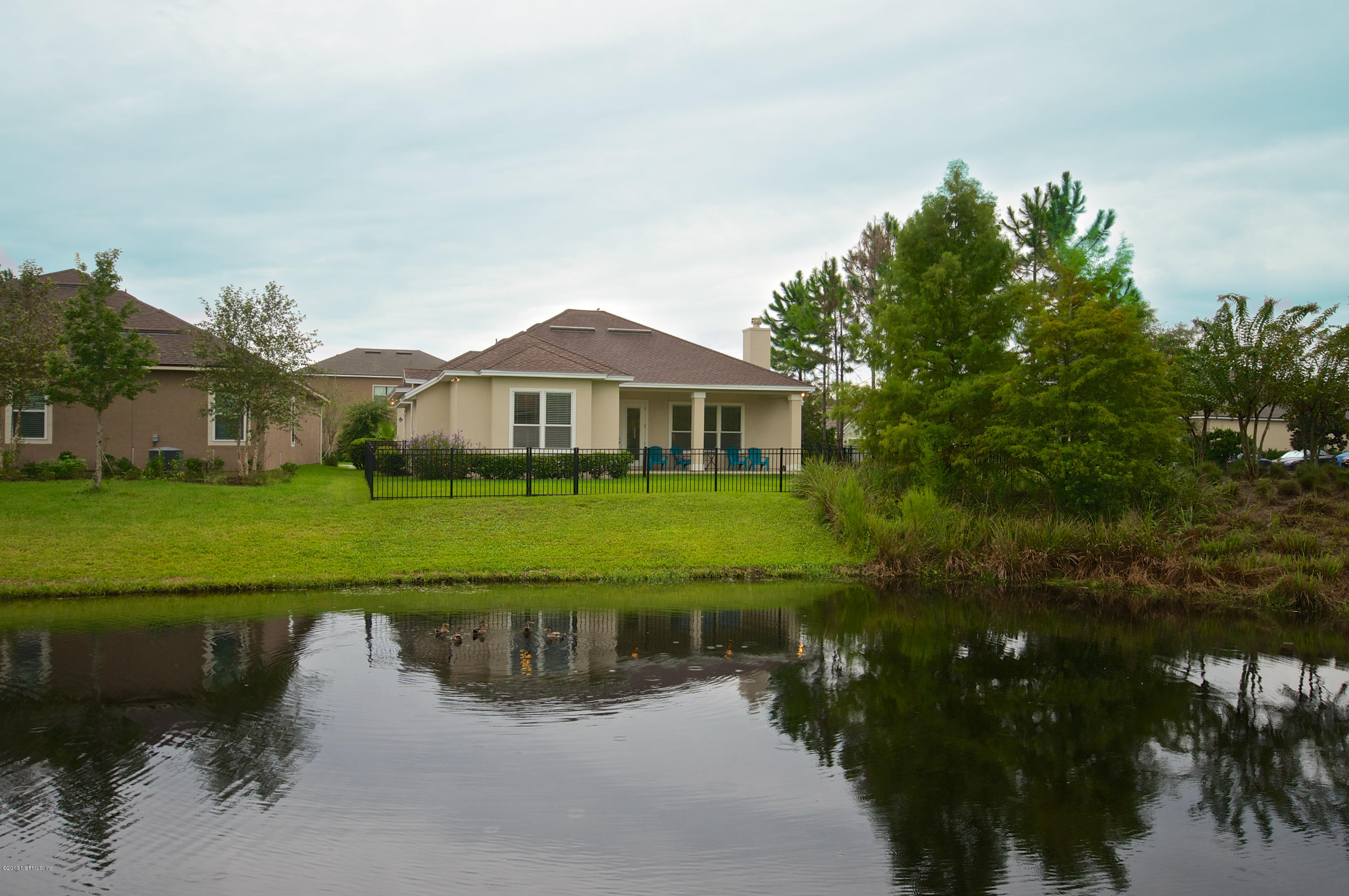 15 Puritan Road Ponte Vedra, FL 32081 - Photo 17 of 38 Rear of Home/Lagoon