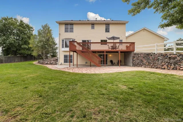 a aerial view of a house
