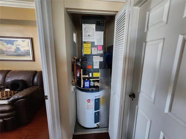 a view of walk in closet