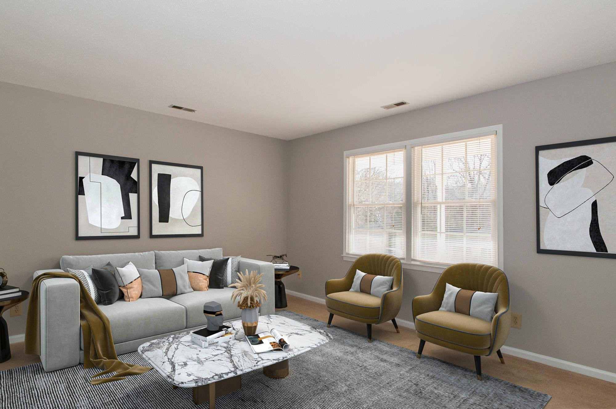 7608 Stuart Drive Raleigh, NC 27615 - Photo 3 of 37 Living Room