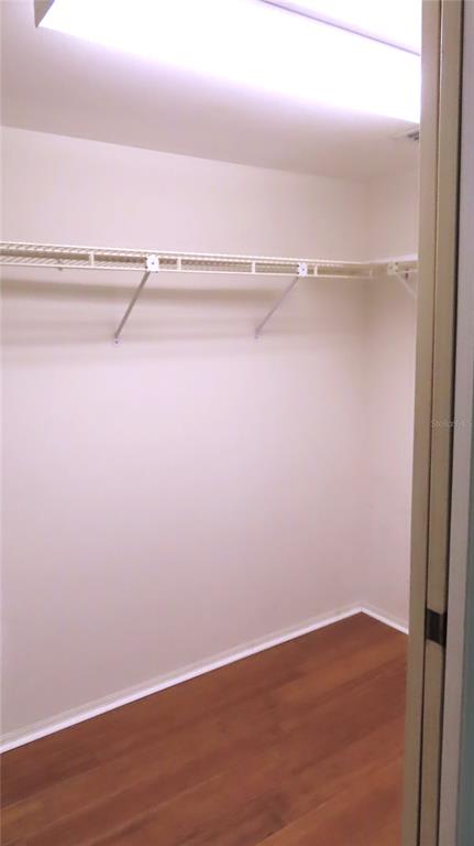 2291 Americus Boulevard West, Unit 7 Clearwater, FL 33763 - Photo 30 of 57 a view of an empty walk in closet