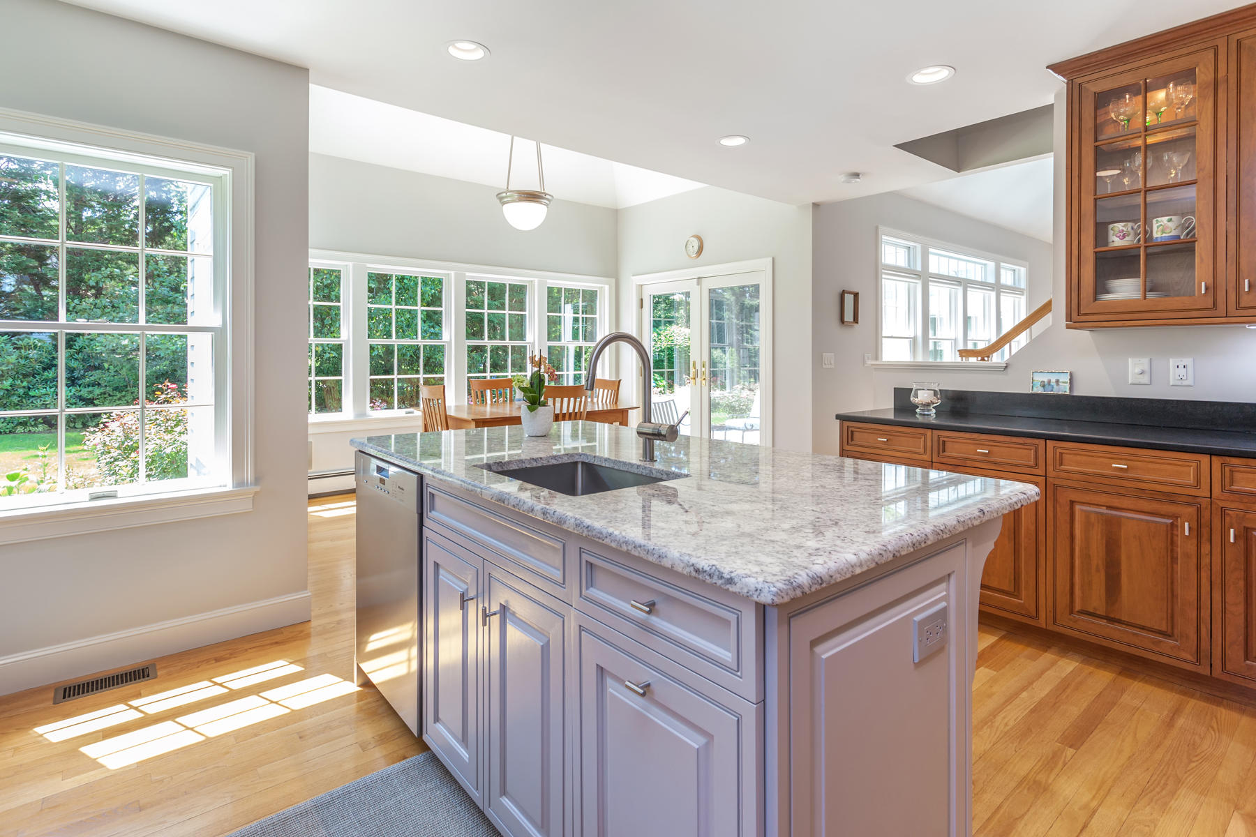 15 Farm Valley Road Osterville, MA 02655 - Photo 8 of 42 a kitchen with granite countertop a sink and a stove