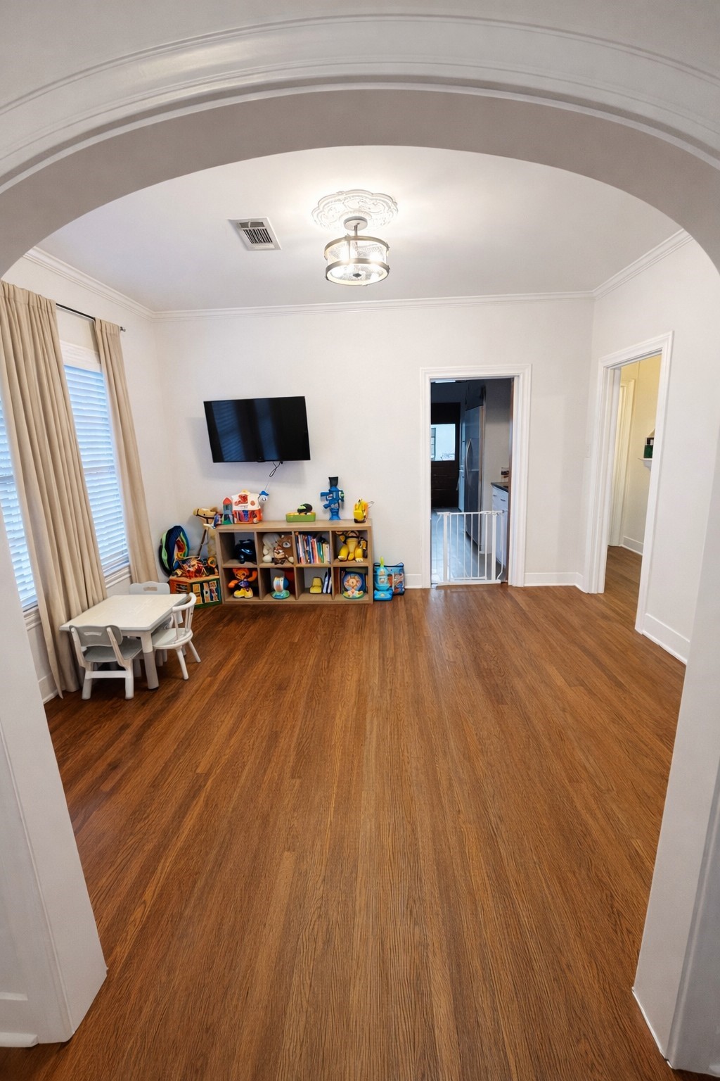 403 4th Street Humble, TX 77338 - Photo 3 of 15 Dining or Study with custom mill work.