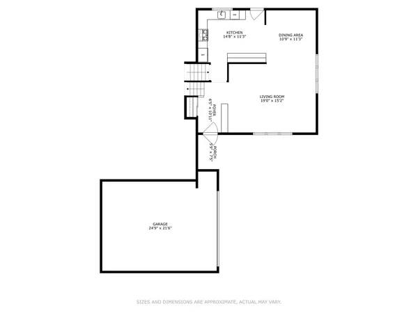 a picture of a wall with a white wall and a picture