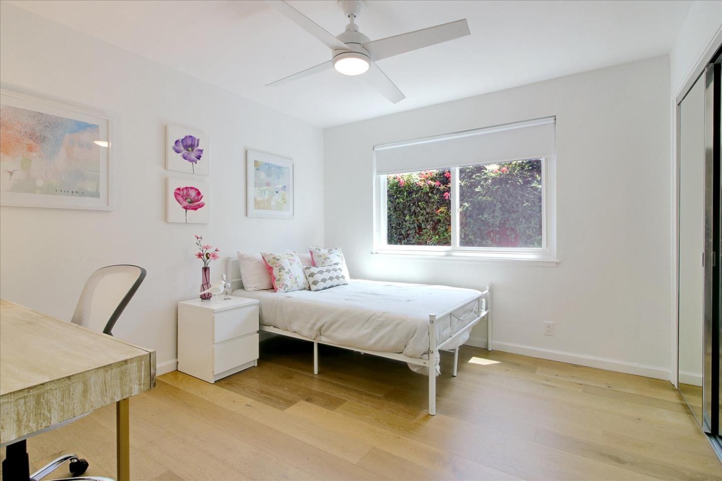 1435 Floyd Avenue Sunnyvale, CA 94087 - Photo 16 of 36 a room with a bed and a window