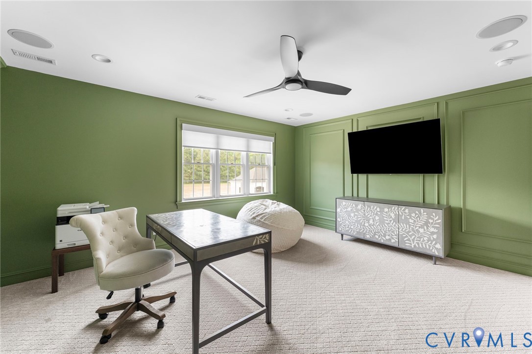 13446 Bradley Bridge Road Chester, VA 23831 - Photo 57 of 98 Built-in bookcases and bench seat, custom trim wor