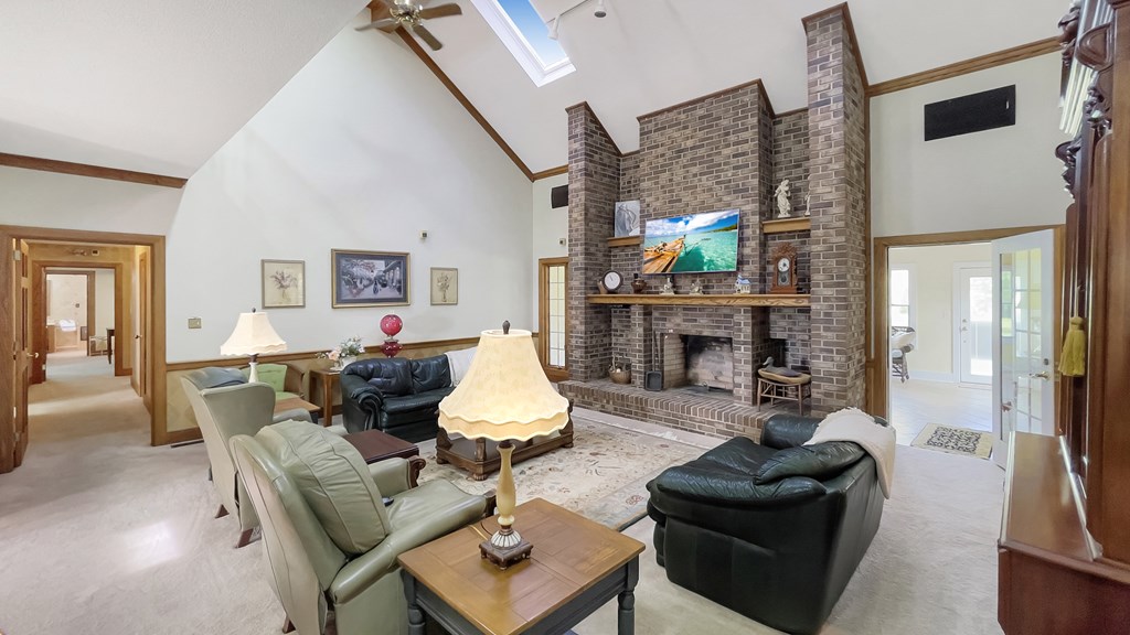 212 Hammond Road Greenwood, SC 29646 - Photo 11 of 40 Floor to Ceiling Fireplace
