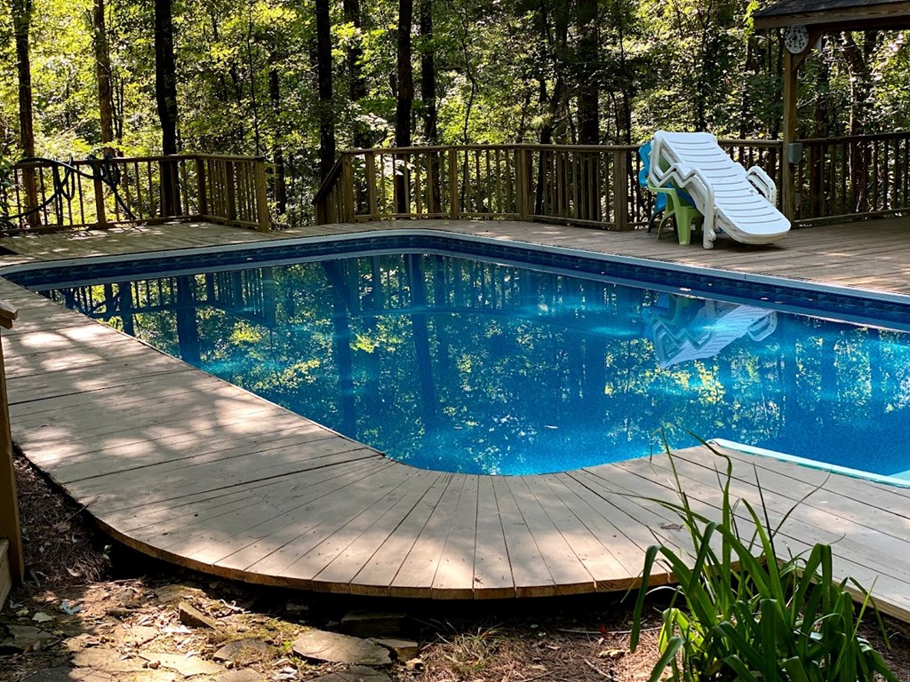 4036 Wooldridge Road Fortson, GA 31808 - Photo 40 of 43 New wooden decking around Pool