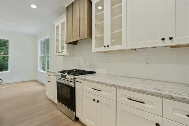 a view of a small space