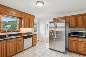 200 Edgewood Street Aliquippa, PA 15001 - Photo 13 of 47 a kitchen with stainless steel appliances granite countertop a refrigerator and a sink