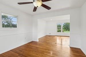 200 Edgewood Street Aliquippa, PA 15001 - Photo 10 of 47 a view of an empty room with wooden floor and a window