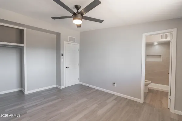 wooden floor in an empty room