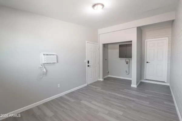 wooden floor in an empty room