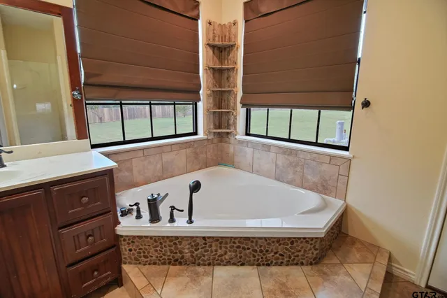 a bathroom with a sink