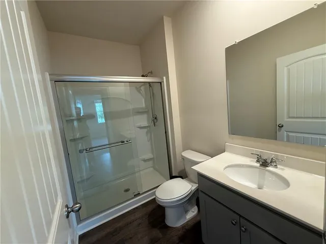 a view of wooden floor