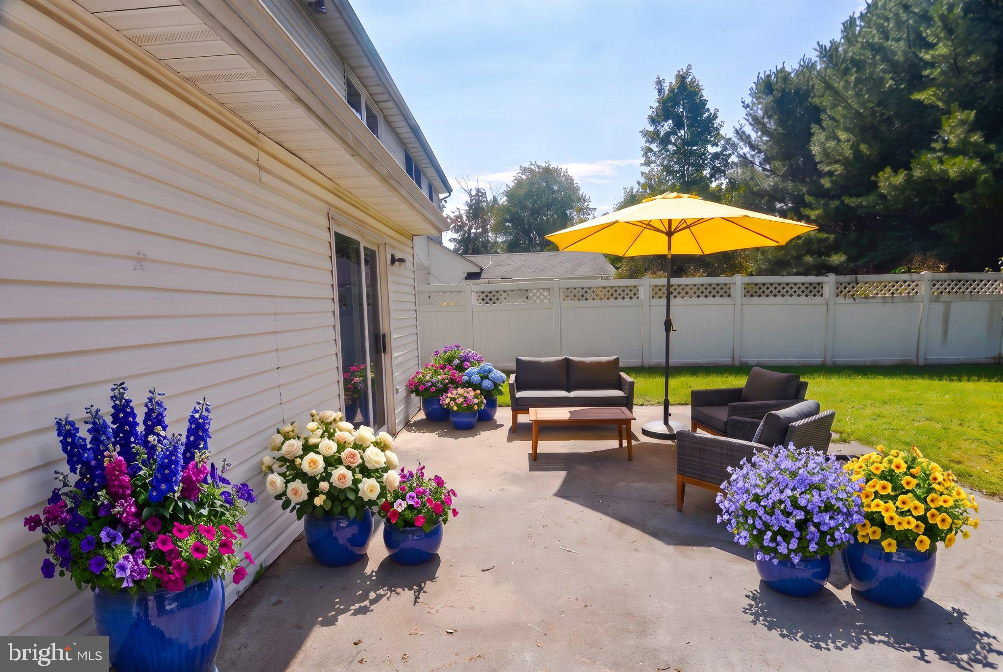 2037 Clover Mill Road Quakertown, PA 18951 - Photo 16 of 21 Sunny Rear Patio! AI enhanced