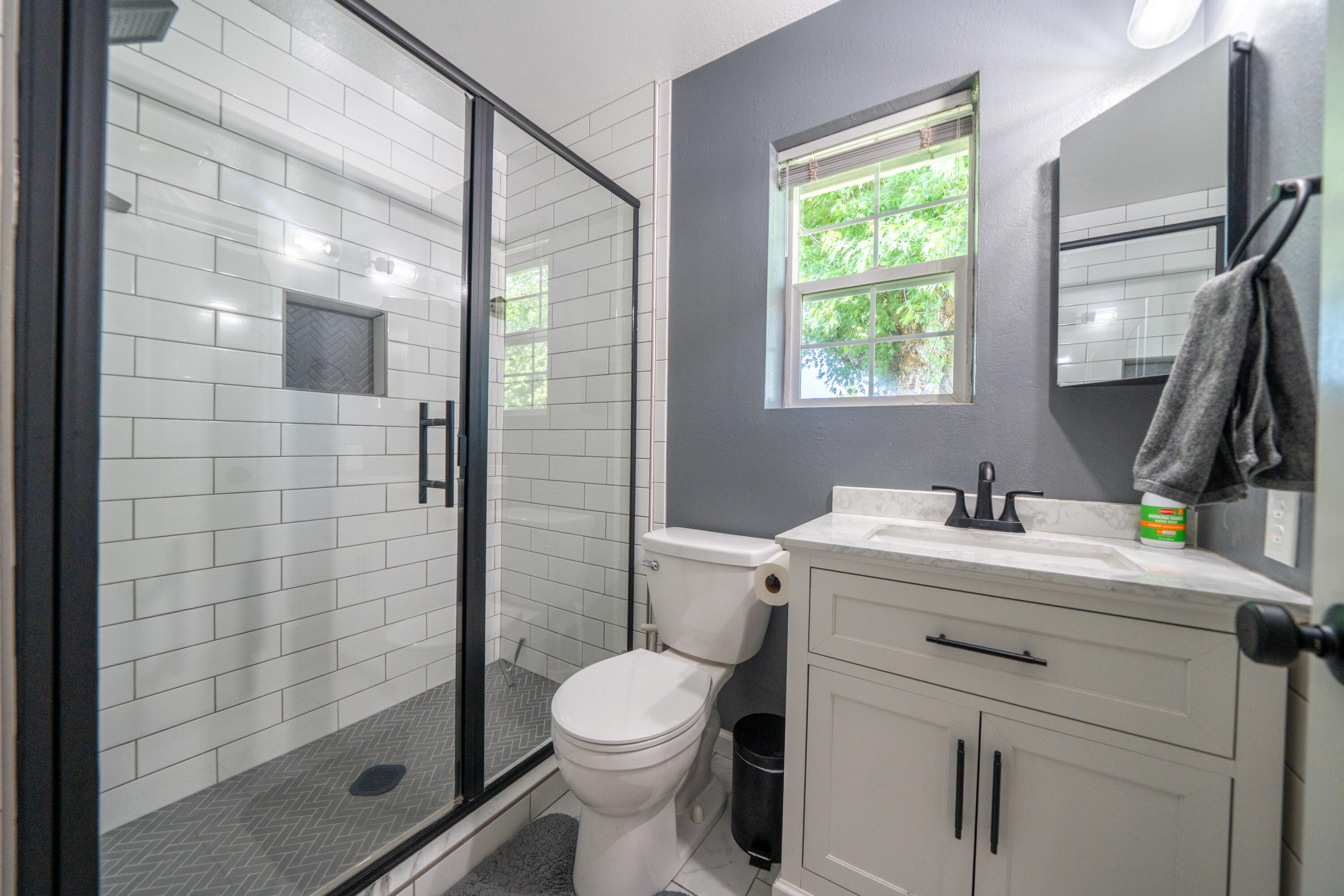 37255 Carson Street Burney, CA 96013 - Photo 28 of 40 a bathroom with a sink toilet and shower