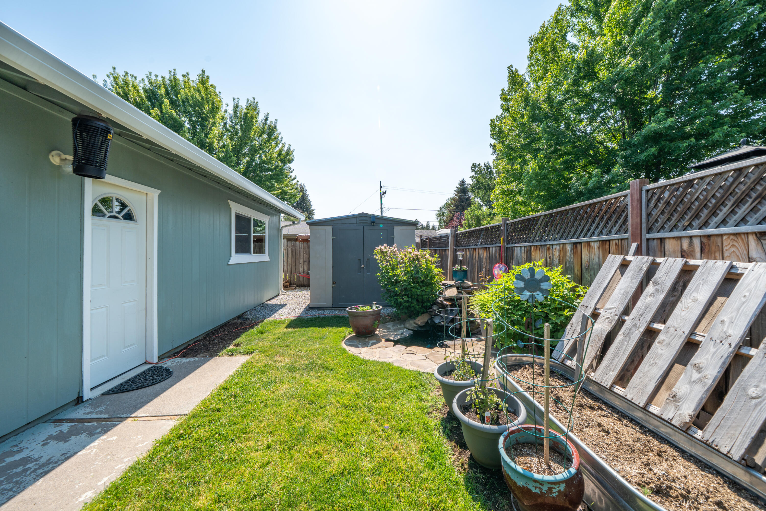 37255 Carson Street Burney, CA 96013 - Photo 29 of 40 a view of a backyard with plants