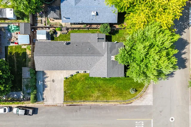 a view of outdoor space and yard
