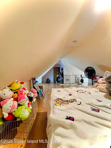 a view of game room with gym equipment