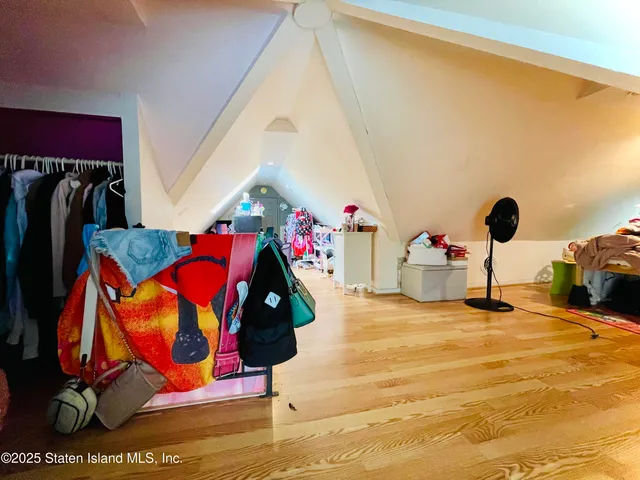 a view of a hallway with a big room