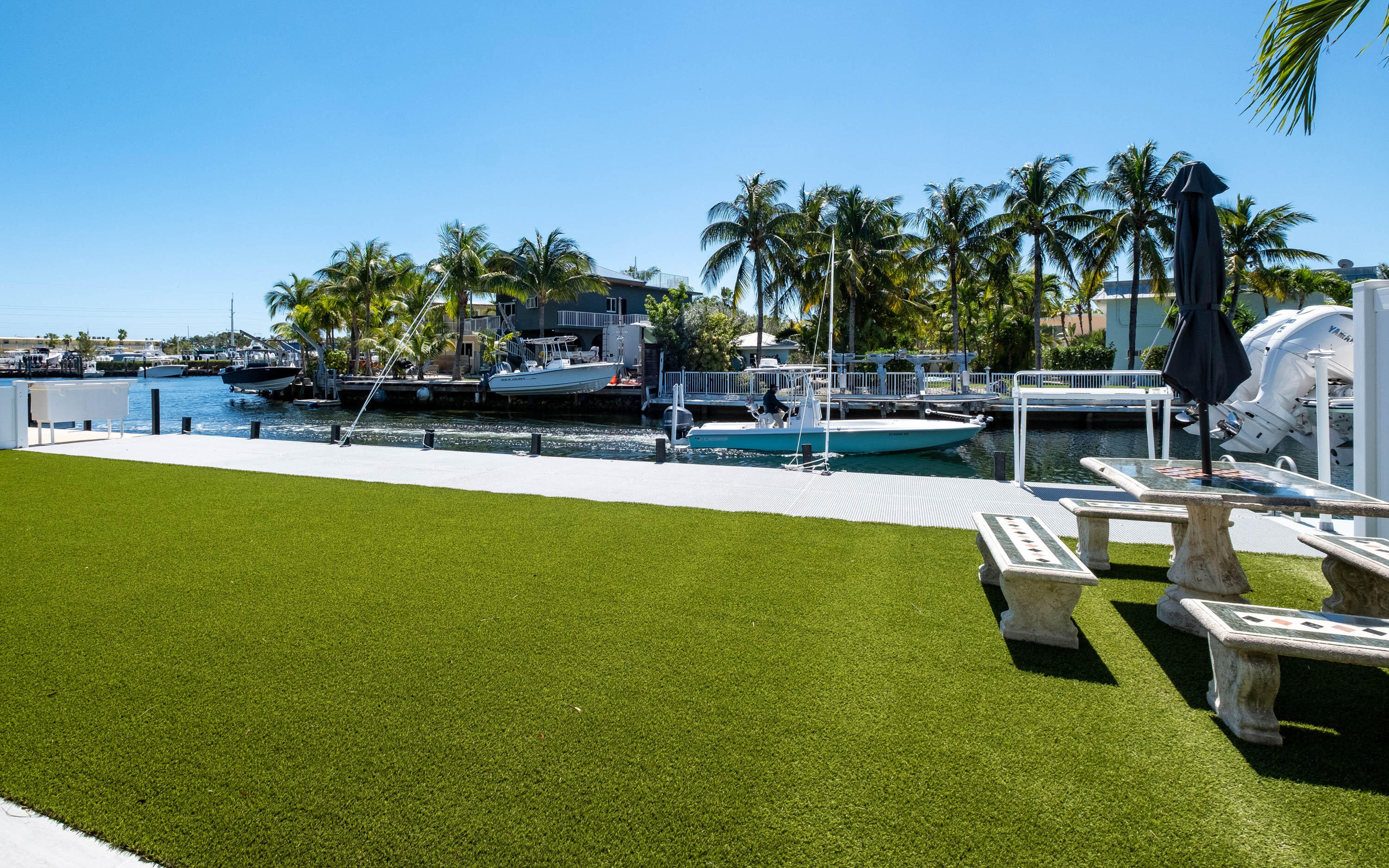 147 Plantation Avenue Tavernier, FL 33070 - Photo 42 of 55 Backyard