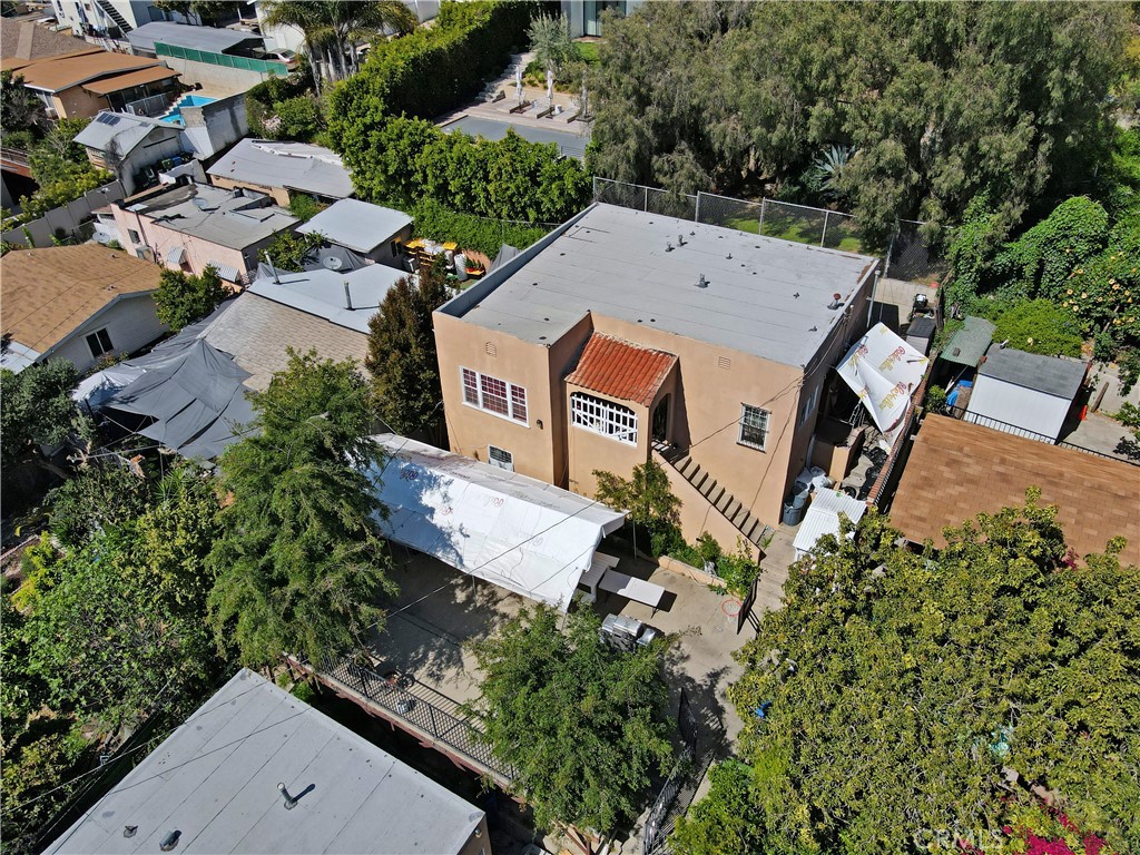 2001 Berkeley Avenue Los Angeles, CA 90026 - Photo 19 of 40 an aerial view of a house