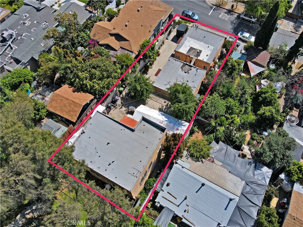 2001 Berkeley Avenue Los Angeles, CA 90026 - Photo 23 of 40 an aerial view of a house