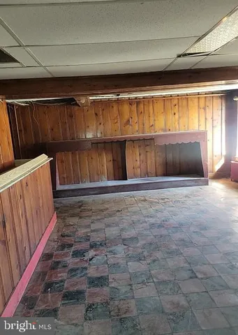 a kitchen with a stove and a microwave