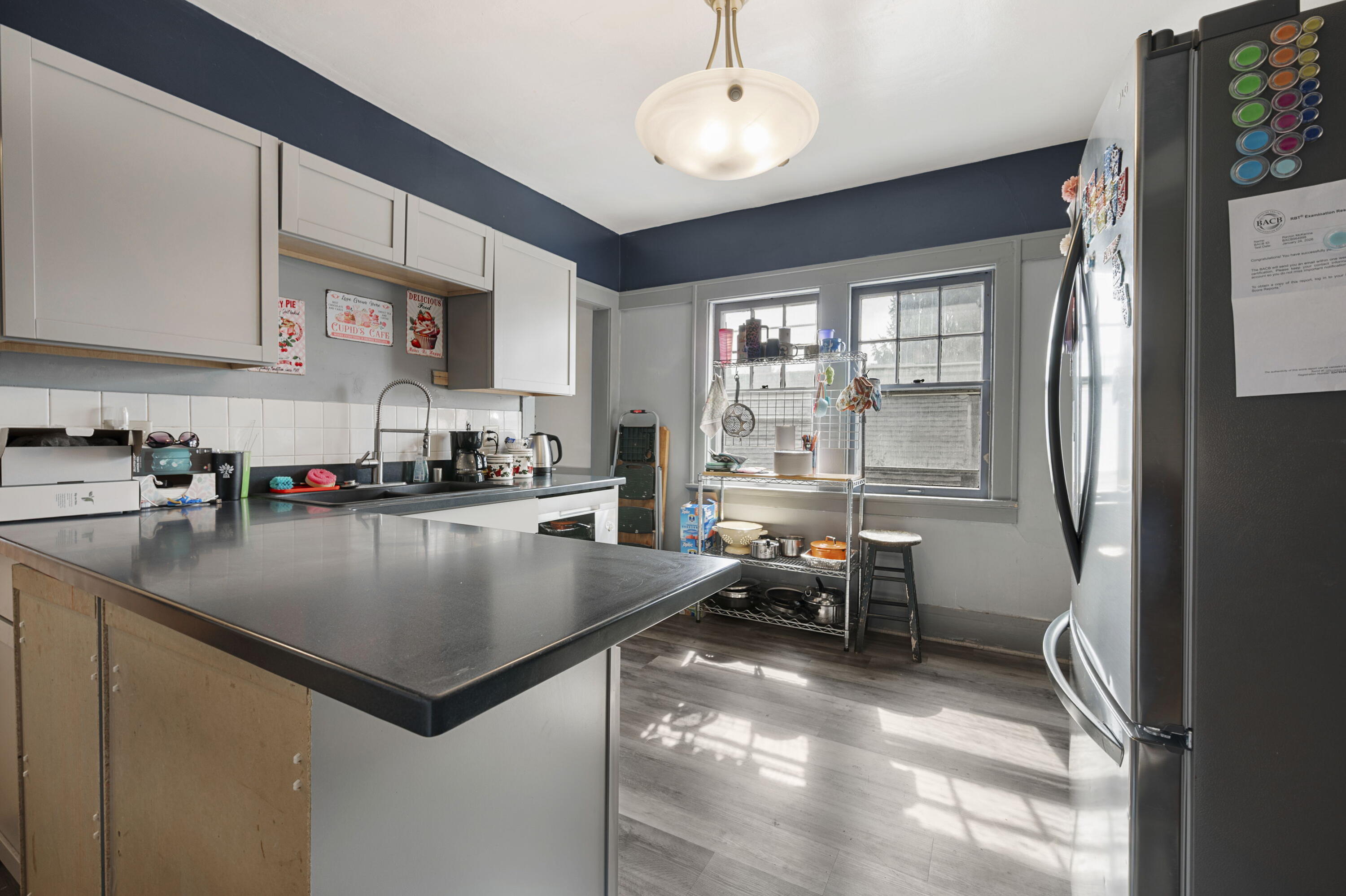 2015 North 58th Street, Unit 2017 Milwaukee, WI 53208 - Photo 15 of 21 Recently remodeled kitchen upper