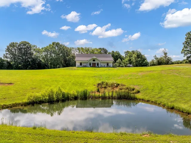 a view of an ocean and beach