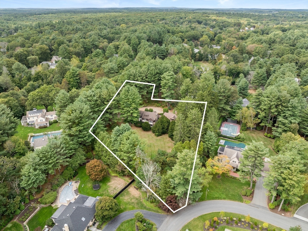 660 South Street Needham, MA 02492 - Photo 19 of 23 a view of a yard and mountain view