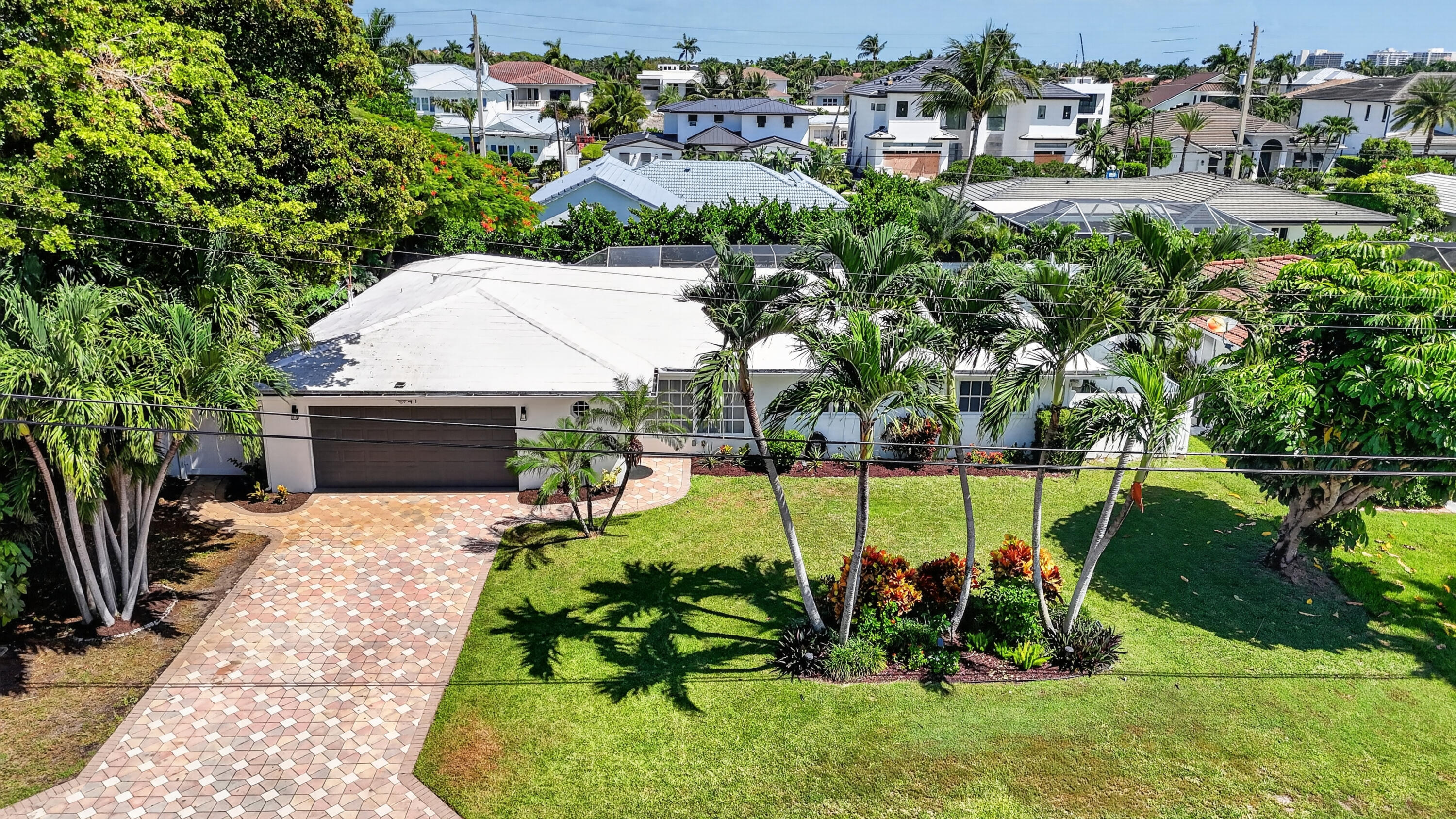741 Berkley Street Boca Raton, FL 33487 - Photo 26 of 28 Aerial view