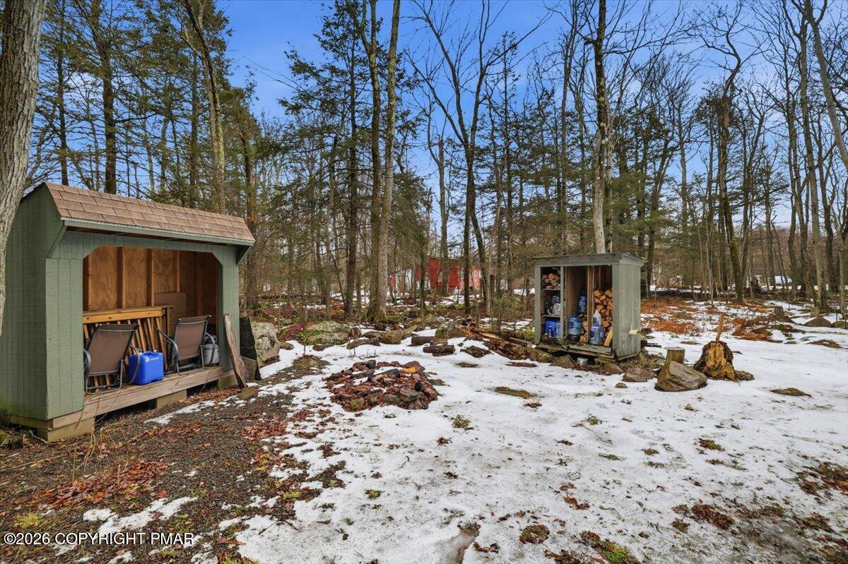47 Red Wing Path Gouldsboro, PA 18424 - Photo 5 of 51 a view of a house with a snow in a yard