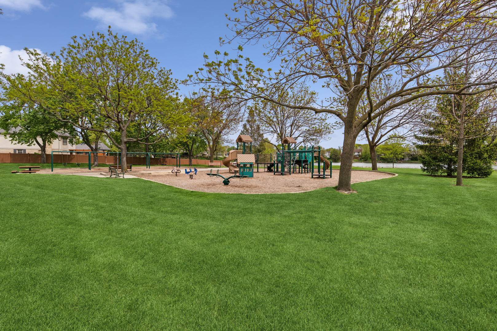 2213 West Nichols Road, Unit B Arlington Heights, IL 60004 - Photo 21 of 23 a view of a park with large trees