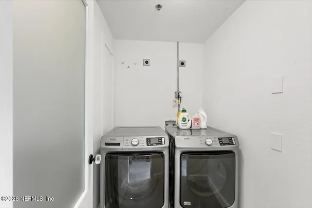 a view of a building with a street