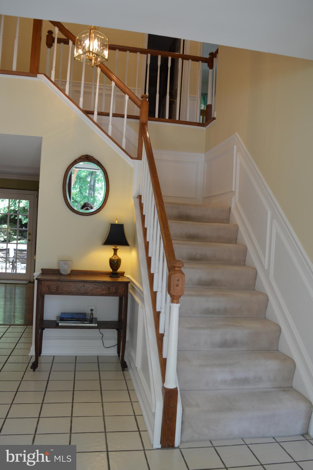 9302 Mac Swain Place Springfield, VA 22153 - Photo 19 of 69 Front Foyer Stairway