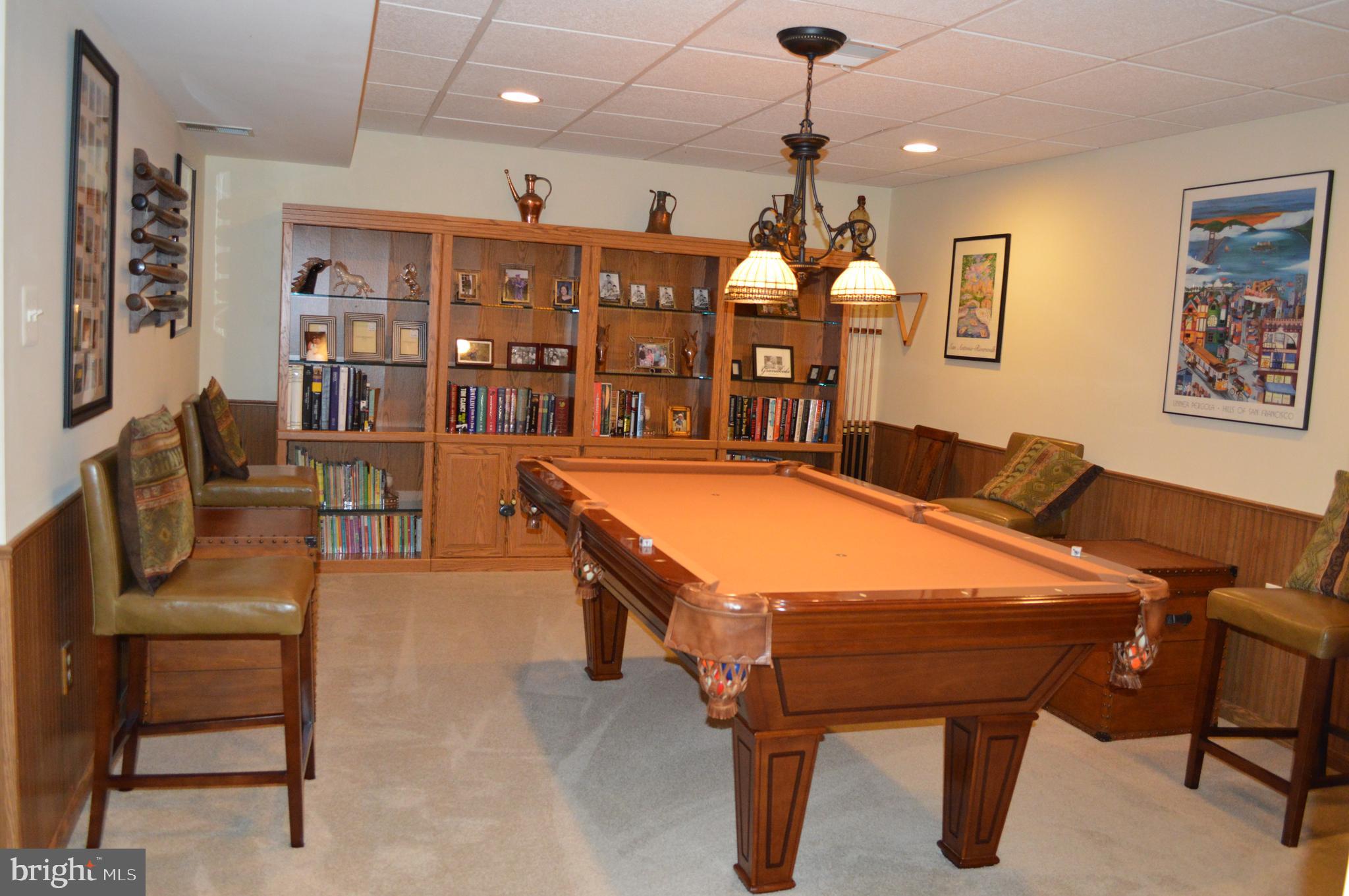 9302 Mac Swain Place Springfield, VA 22153 - Photo 43 of 69 Basement Entertainment Room