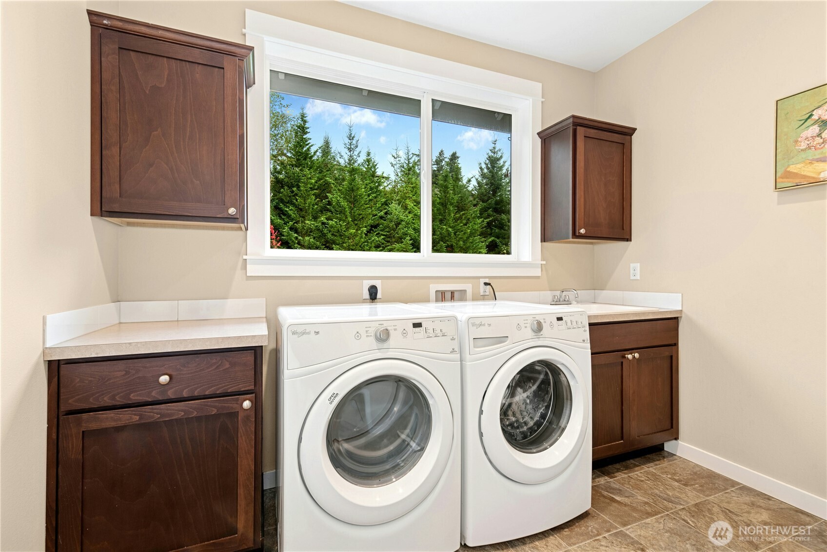 14713 98th Avenue Northeast Bothell, WA 98011 - Photo 24 of 40 a utility room with sink dryer and washer