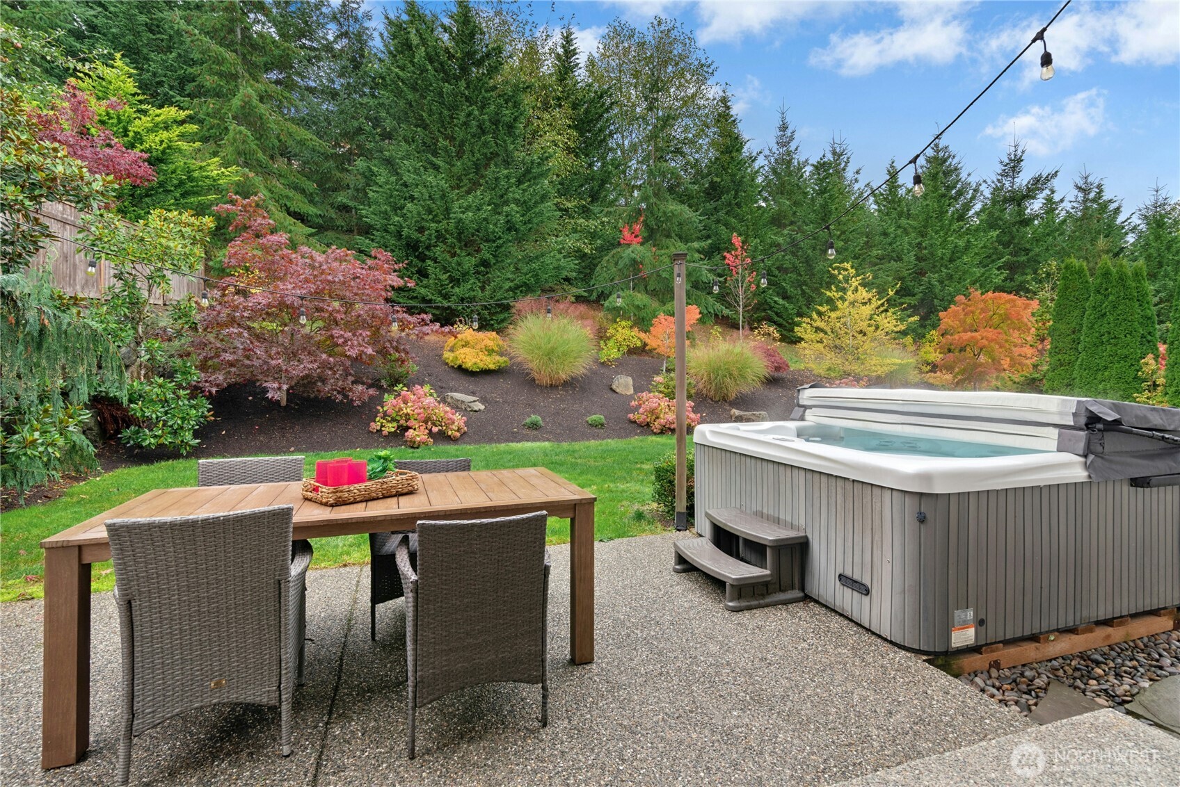 14713 98th Avenue Northeast Bothell, WA 98011 - Photo 33 of 40 a patio with table and chairs