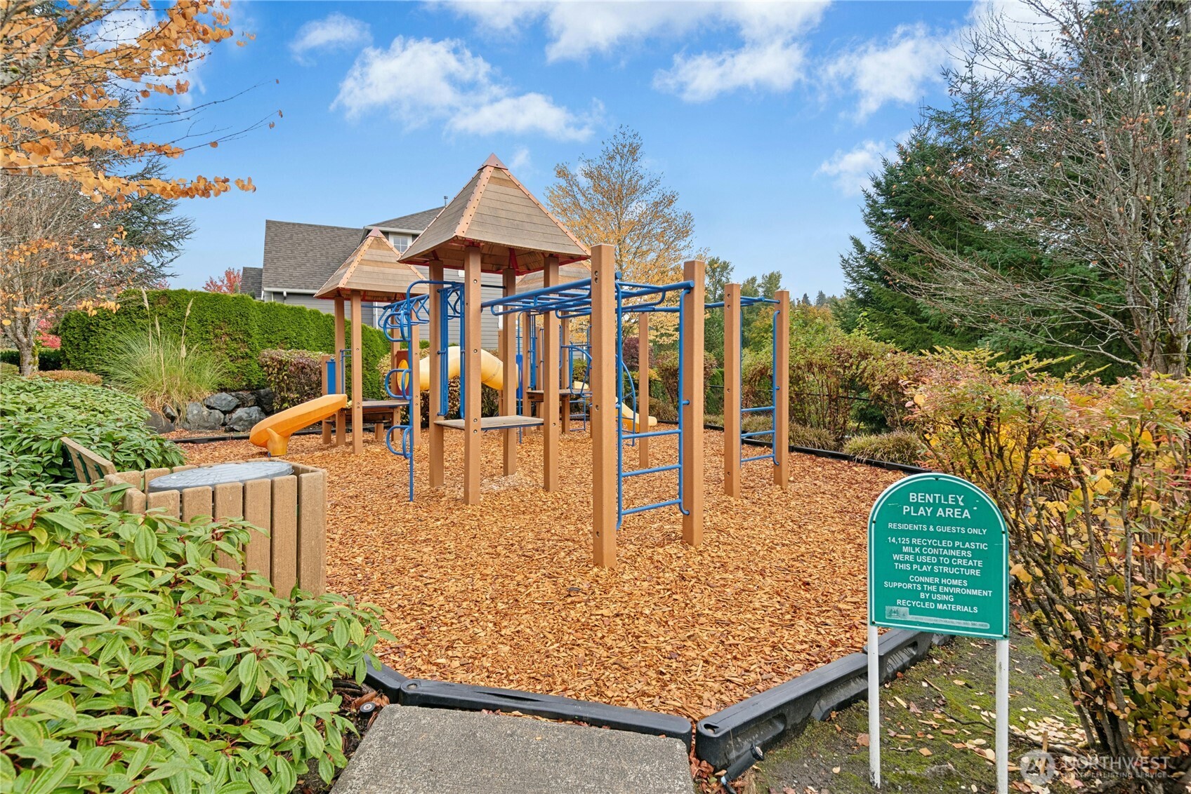 14713 98th Avenue Northeast Bothell, WA 98011 - Photo 38 of 40 a view of a water fountain and potted plants