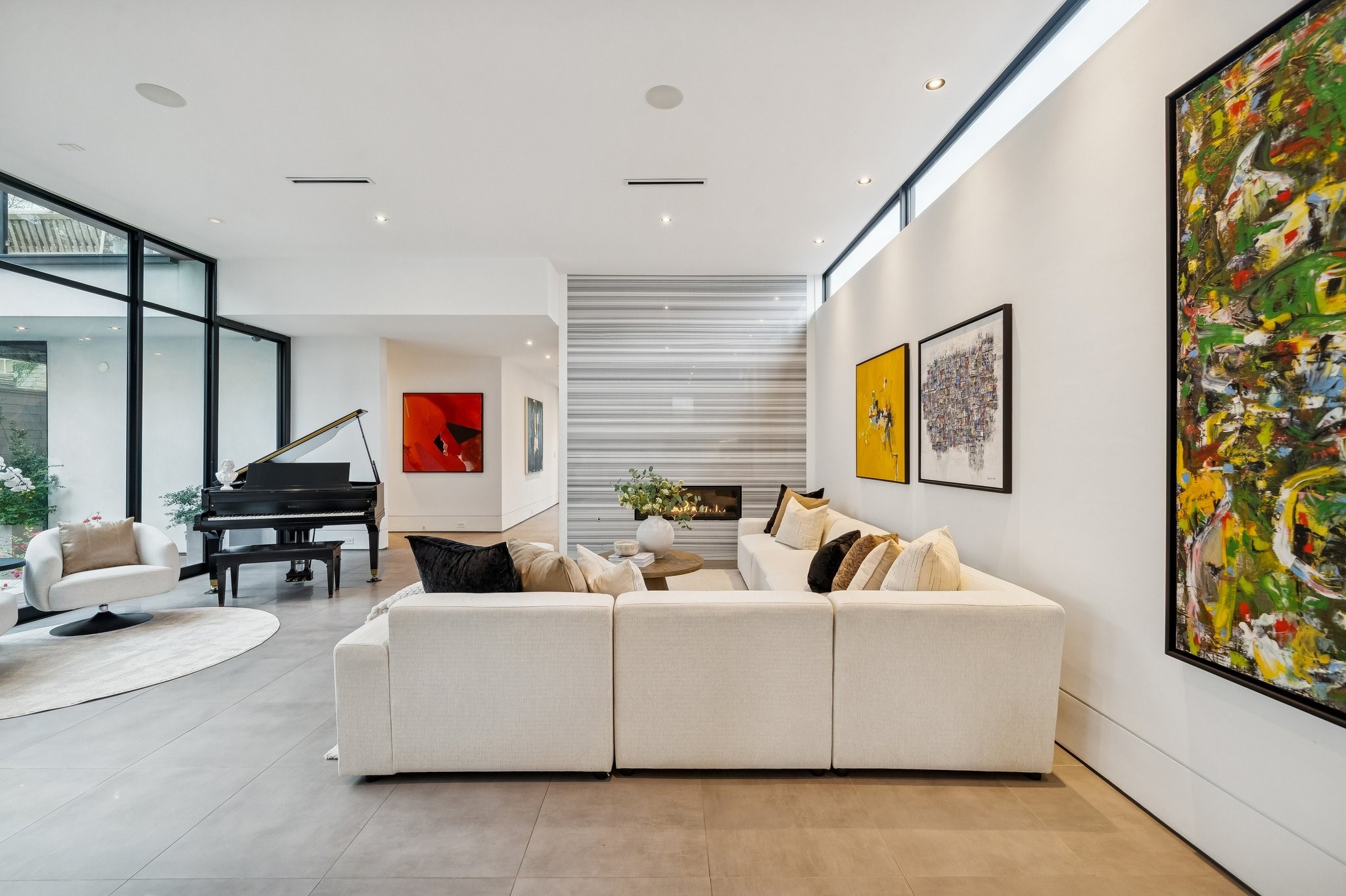 2332 Wroxton Road Houston, TX 77005 - Photo 12 of 50 a living room with furniture and painting on the wall