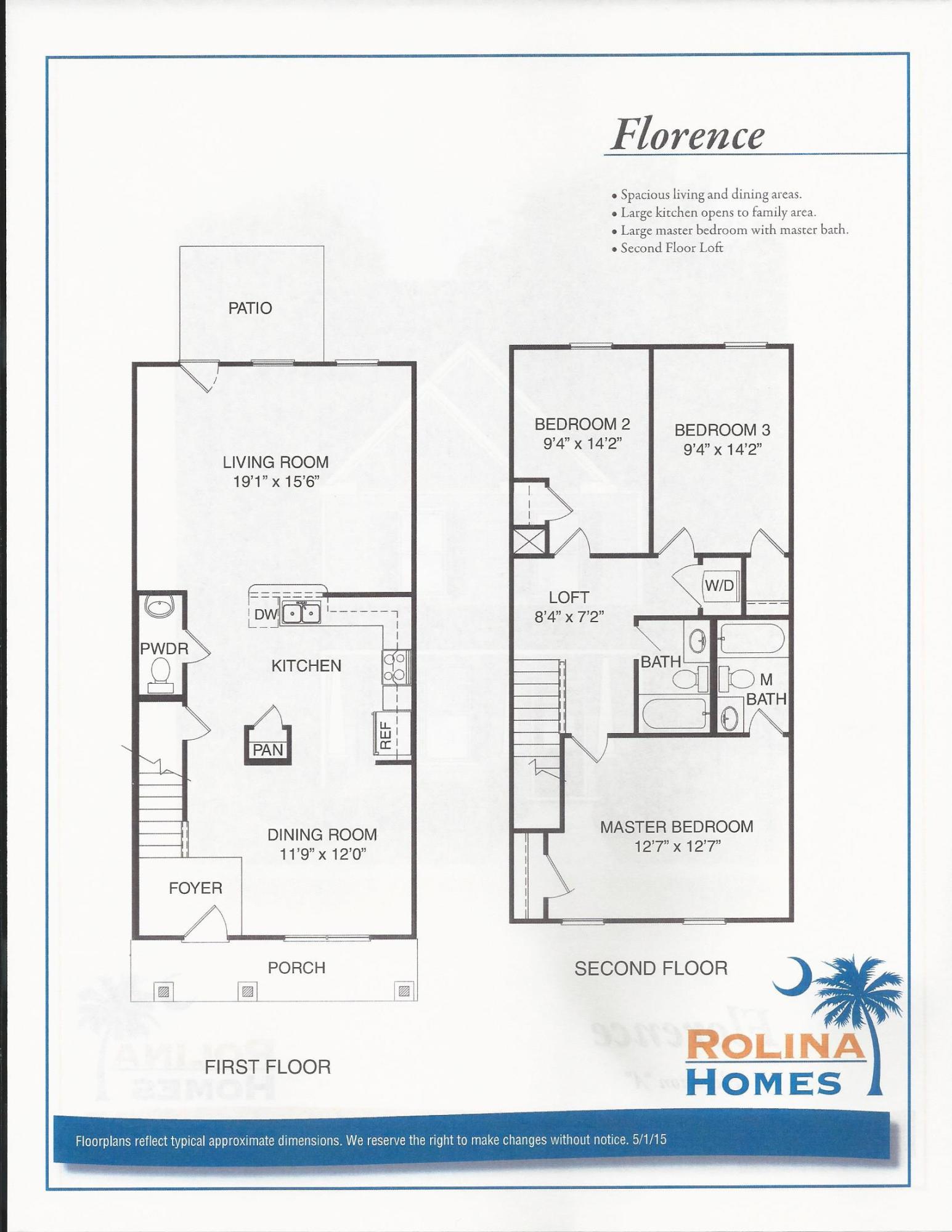 391 Flyway Road, Unit 92 Goose Creek, SC 29445 - Photo 3 of 3 Floor plan