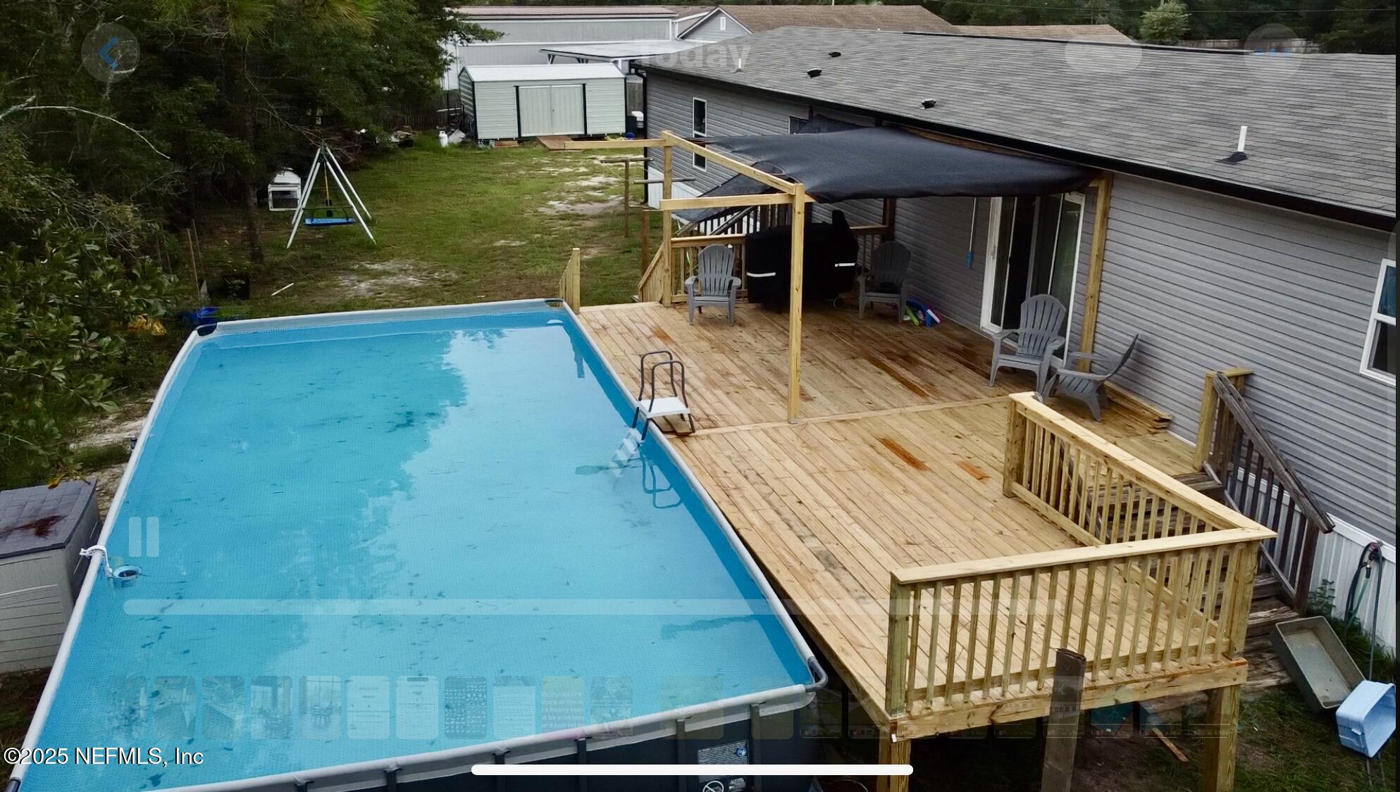 2355 Walters Road Middleburg, FL 32068 - Photo 63 of 63 a view of a balcony with two chairs
