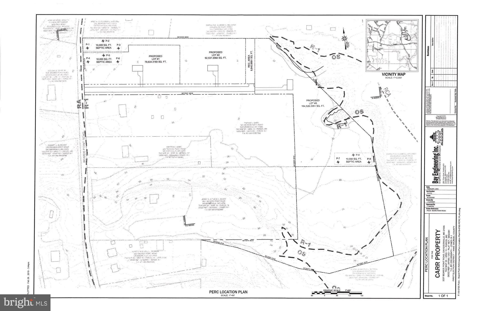 Beards Point Road Davidsonville, MD 21035 - Photo 12 of 15 Preliminary Lot Layout. More Lots Possible..