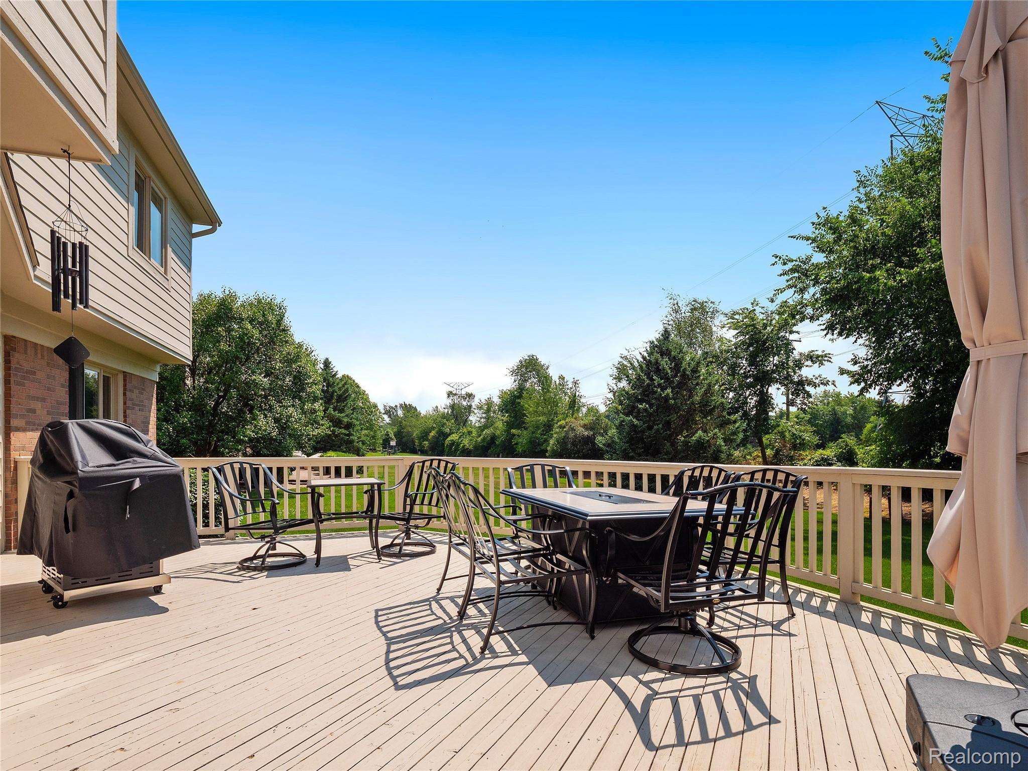 24417 Woodham Road Novi, MI 48374 - Photo 33 of 37 LARGE DECK!