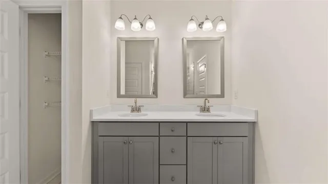 a bathroom with a sink and a toilet