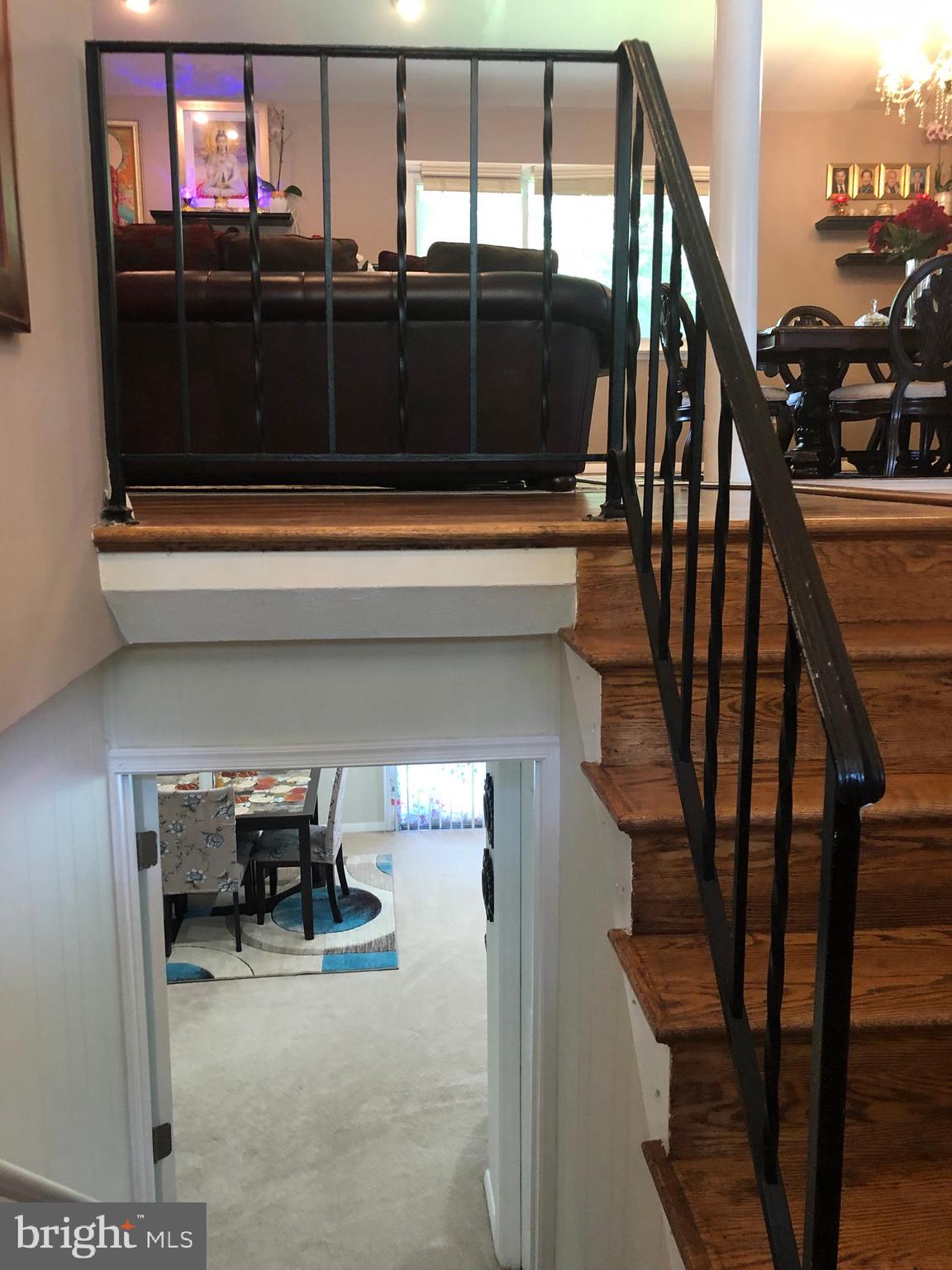 9504 Braddock Road Fairfax, VA 22032 - Photo 40 of 49 Stairs connecting to a downstairs