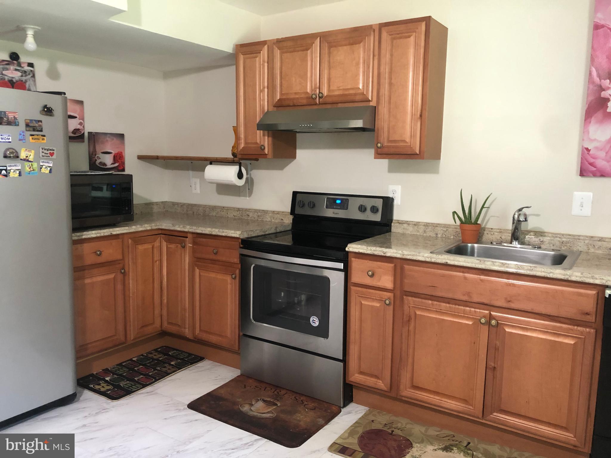9504 Braddock Road Fairfax, VA 22032 - Photo 48 of 49 Full Kitchen in basement w/ stainless steel Appl