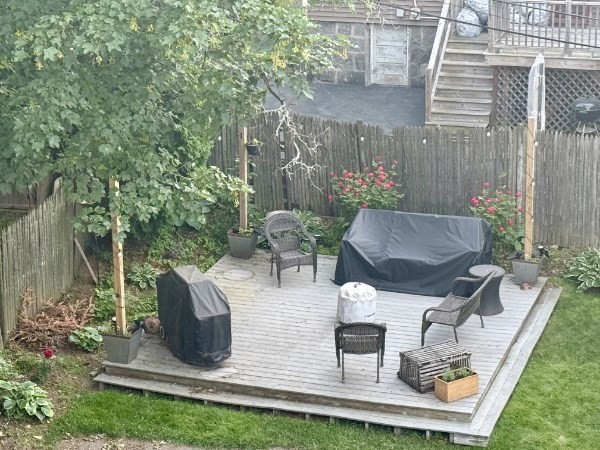 17 Lafield Street, Unit 1 Boston, MA 02122 - Photo 19 of 19 a view of backyard with sitting area